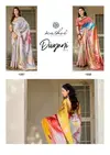 Divyani Vol 5 By Kashvi Stain Fancy Printed Bulk Saree Orders In India